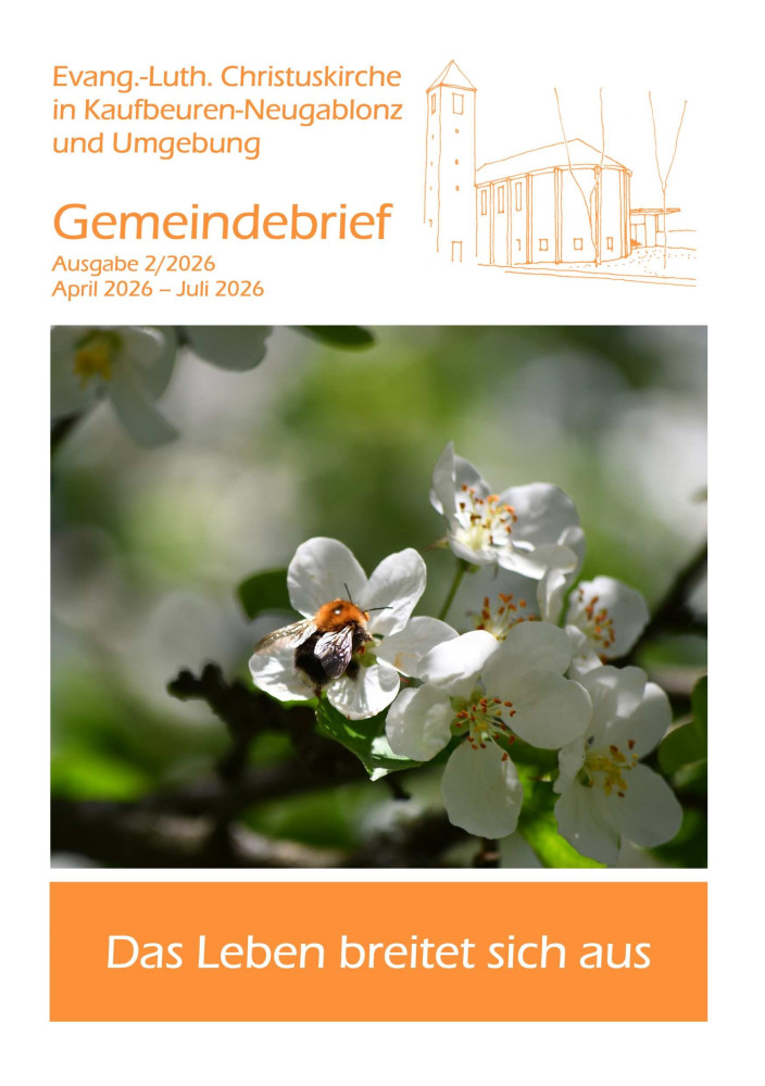 Tittelblatt Gemeindebrief 2/2026