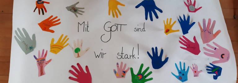 Mit Gott sind wir stark