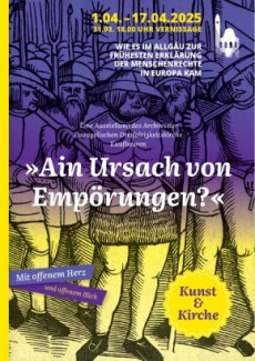 Bauernaufstand - Ausstellung in der Dreifaltigkeitskirche